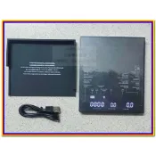 (全新福利商品便宜特價)手沖咖啡電子秤/義式手沖咖啡豆秤重計時/黑鏡BASIC3/泰摩TIMEMORE