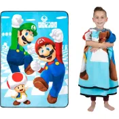 👍正版👍美國任天堂 超級瑪利歐 super mario  任天堂 毛毯 棉被 被子 馬力歐  157*228公分