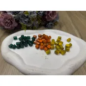 (零售賣場)原住民傳統材料 / 原住民串珠材料 / DIY手做材料 / 琉璃素珠色珠 / 手工燒製 / 排灣族琉璃珠
