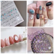 Rainbow nail茉季5D貼紙 薄韌貼紙 美甲貼紙