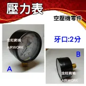 [金旺]壓力計 壓力表 壓力指示 壓力標示 壓力顯示 壓力錶 10KG 20KG  2分 空壓機零件