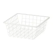 【IKEA 宜家家居】ALTARLIDEN 網籃，白色，40x42 公分