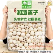 🔥免運🔥台灣出貨🎉精選 他二菇凈重湘潭白蓮子幹貨無幹燥劑無芯蓮子新鮮銀耳煮粥煲湯百閤促銷