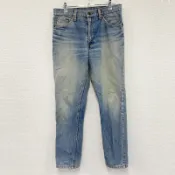 【DOKODEMO】Levi's 506-0217 牛仔褲，拉鍊門襟，靛藍色，W32 碼，古著