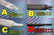 晶站 熱縮套管 絕緣管 包覆電線 接線幫手 燈條 DIY工具 寬1.5cm  寬0.3cm 一米(100cm)公分