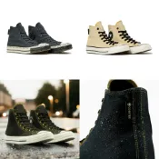 SunQSelect CONVERSE CHUCK 70 GORE-TEX 男女款 防水 黑色 A13295C 淺卡其
