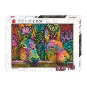 【雷諾瓦】毛驢的愛/1000片拼圖/Jolly Pets/Dean Russo/HEYE(中秋送禮/中秋禮物/益智/桌遊/療癒/收藏)