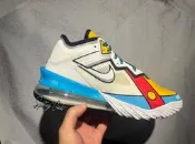 S.G NIKE LEBRON 18 XVIII LOW CV7564-104 卡通塗鴉 二次元 運動鞋 籃球鞋 男款
