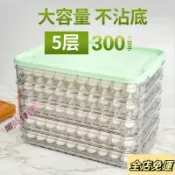 💛台灣出貨免運💛【3346人好評】餃子盒凍餃子多層收納家用塑料冰箱冷凍水果透明帶蓋鷄蛋保鮮盒 7TVOsdwb