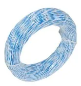 三堡SH100-2C兩新純0.5銅雙絞藍白電話線機房電話跳線100羋