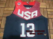 NBA球衣美國隊2012夢幻1110 Irving Kobe Rose Curry Paul Anthony Harod