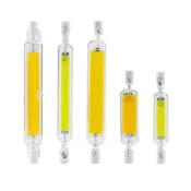 貓與鼠百貨店 【工業級高亮度調光】LED燈泡 R7S 10W 20W 雙端橫插 玻璃燈管 COB光源 居家工業照明