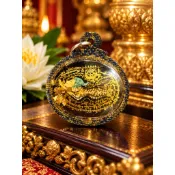 古巴磐石 2562 捨瀛瓷面 Locket（泰北食人虎大師）反彈小人/招財/避邪/增權威 泰國佛牌