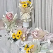 【蕓椛閣花藝手作】甜筒花束