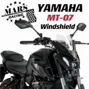 楓林宜居 適用於 YAMAHA雅馬哈 MT07 FZ07 2021-2022 改裝 擋風玻璃 前風擋 前風鏡 遮陽板 導流罩 頭罩
