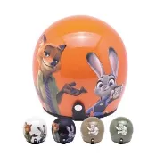 【T-MAO】正版卡通授權 動物方城市 2 騎士帽(安全帽│鏡片│內襯│3/4罩│樹懶│迪士尼│Zootopia E1)