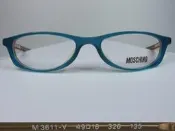  【信義計劃眼鏡】MOSCHINO 義大利製 膠框 橢圓框 彈簧鏡架 超越 維多利亞貝克漢 Paul Smith YSL