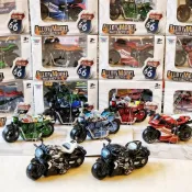 (店+)『仿真迷你哈雷摩托車 迴力車』重機摩托車 杜卡迪仿賽 合金摩托車 模型機車 小汽車玩具 越野摩托車 哈雷模型