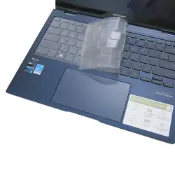 (店+)【Ezstick】ASUS Zenbook 14 Flip OLED UP3404 UP3404VA TPU鍵盤膜｜奈米銀抗菌 防水可水洗