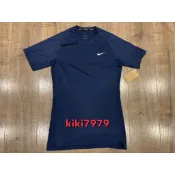 (零碼特價）Nike Pro 短束衣 短袖緊身衣 束衣 深藍色 Dh4800-419