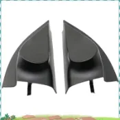 適用於 Vios 2008-2012 2PCS 汽車高音喇叭改裝音響門角揚聲器蓋盒支架