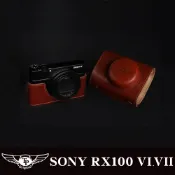 【台灣TP】  適用於 SONY RX100VII / RX100VI / RX100M7 專用 相機皮套  無D扣環