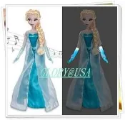 美國代購迪士尼冰雪奇緣Disney's Frozen ELSA公主娃娃 16“