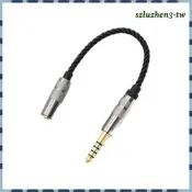 臺灣[SzluzhenfbT] 4.4mm 平衡公對 3.5mm 立體聲母適配器電纜,延長線,便攜式,高級,替換,