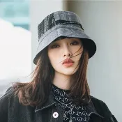 反光變形蟲雙面漁夫帽