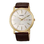 【ORIENT 東方錶】ORIENT 東方錶  經典簡約系列 星/日期石英錶 皮帶款 白色 - 40.5mm(FUG1R001W)