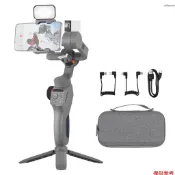 【有頻道】逗映 FUNSNAP Capture 5 手機三軸穩定器 最大承重450g/0.99lbs 帶LCD顯示屏 超