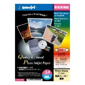 【colorjet】防水RC超光澤亮面相片紙A4/4X6/5X7265磅/100張/包
