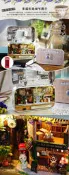 袖珍屋 創意鐵盒子 Q005 幸福街角 材料包