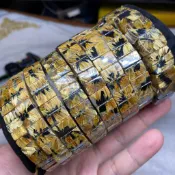 鈦晶花手排 超值款 太陽花 V字花 鈦排 板鈦 鈦晶手珠 天然水晶