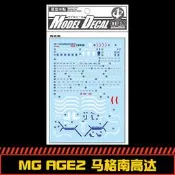 中環MG-MAGNUM-AGE-II-AGE2-馬格南高達水貼 1/100模型貼紙 19448