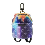 Louis Vuitton 印花帆布迷你後背包吊飾(M00482-幻彩)