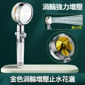 我型我色iStyle嚴選好物 渦輪增壓蓮蓬頭【贈濾芯】魔幻水線花灑 抖音爆小蠻腰大出水過濾淋浴噴頭螺旋槳花灑手持增壓
