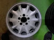 阿傑原廠鋁圈15吋5孔112BENZ 賓士 W210 E230E240只有1個不含胎一個1300 A2104010102