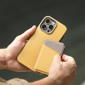 Lyden Ds Rfid 防磁波支架磁吸卡夾-金絲雀黃/石灰