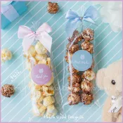 活動禮贈品 輕巧包爆米花 ThankYou (焦糖) BestWishes (巧克力) 2口味可選 婚禮小物 好物分享