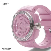 NSQUARE Sweetie Quartz Watch甜美系列 三層指針 51mm 超大錶面石英錶 G0369-N19.12
