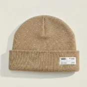【VANS】官方旗艦 Leiva Cuff 卡其色毛帽