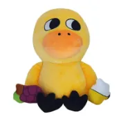 跨境新品The Duck Plushie鴨子之歌公仔可愛小黃鴨毛絨玩 *^具 NYPA