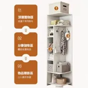 【生活市集】【E家工廠】角櫃 轉角櫃 書櫃 儲物櫃 三角形置物櫃 展示櫃 325