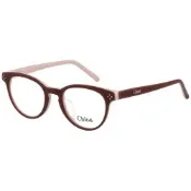 CHLOE 光學眼鏡(咖啡配裸粉色)CE2680A