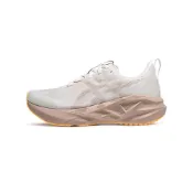 (店+)【asics 亞瑟士】1012B765-102 ASICS NOVABLAST 5 百搭時尚簡約 網布 低幫 FLYTEFOAM BLAST PLUS 長跑競速訓練跑步鞋 女款 白色粉紫色