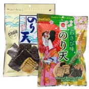 (店+)*貪吃熊* 日本 井上瀨戶 Maruka 海苔天婦羅脆餅 芥末 原味 海苔餅乾 日本海苔餅 炸海苔餅