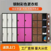 星光精品館 【九門電子鎖】置物櫃 更衣櫃 員工櫃 儲物櫃 鐵皮櫃 感應鎖 密碼鎖 指紋鎖 防潮防鏽 健身房專用 學校宿舍 辦公室 多色可選