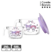 【美國康寧】PYREX 酷洛米玻璃量杯2入組 250ml+500ml