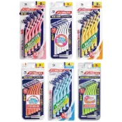 (店+)【JACKS】日本 DENTALPRO L型 牙間刷 10入裝(牙縫刷/齒刷/齒間刷)